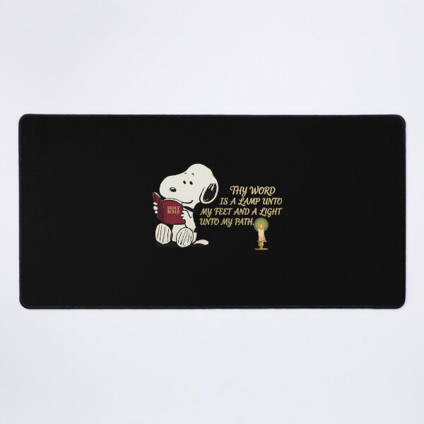 Item preview, Snoopy Biblee Versee Lamp Feet Light  designed and sold by catlolistore.