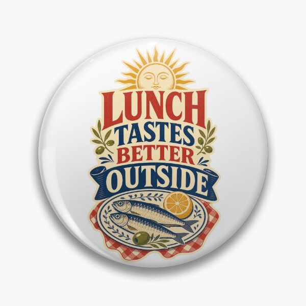 Item preview, Lunch Tastes Better Outside - Sardine Picnic designed and sold by GoverArt.
