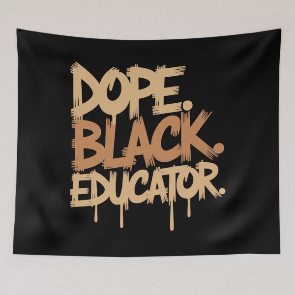 Item preview, Dope Black Educator Black History Month Teacher Juneteenth designed and sold by sailorjessiArt.