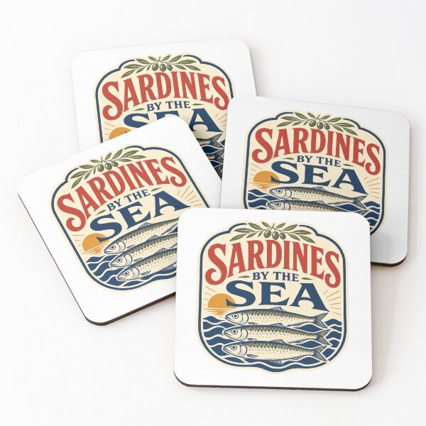 Item preview, Sardines by the Sea - Vintage Coastal Graphic designed and sold by GoverArt.