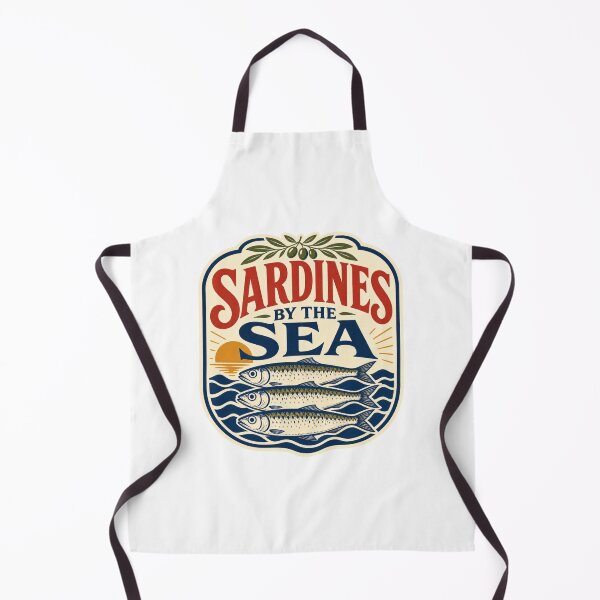 Item preview, Sardines by the Sea - Vintage Coastal Graphic designed and sold by GoverArt.