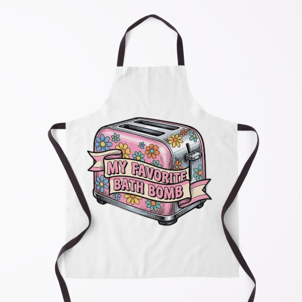 Item preview, My Favorite Bath Bomb Retro Toaster Funny Dark designed and sold by ryanguas.