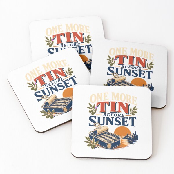 Item preview, One More Tin Before Sunset - Sardine Quote designed and sold by GoverArt.