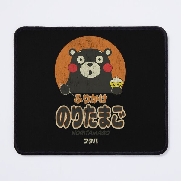 Item preview, Circular Graphic of a Surprised Black Bear Mascot Holding a Bowl designed and sold by jadenleeGr.