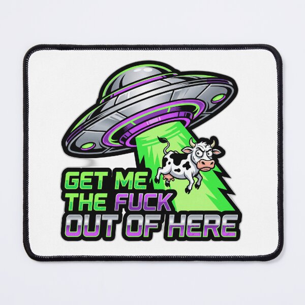 Item preview, Get Me Out Of Here UFO Alien Abduction Funny designed and sold by ryanguas.