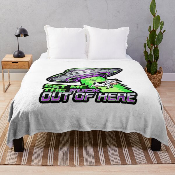 Item preview, Get Me Out Of Here UFO Alien Abduction Funny designed and sold by ryanguas.