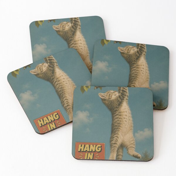 Item preview, cat hang in there series designed and sold by savanacray.