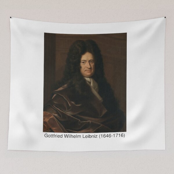 Item preview, Gottfried Wilhelm Leibniz (1646-1716) designed and sold by abrazol.
