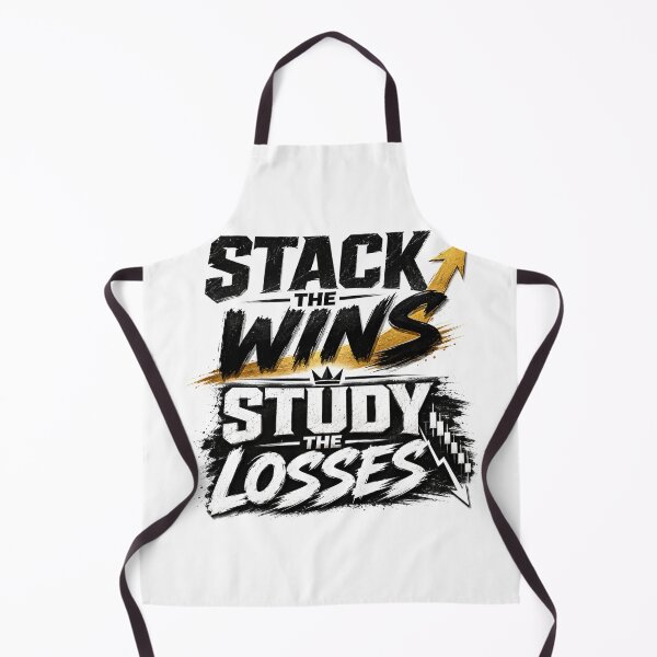 Item preview, Stack the Wins Study the Losses Trading Quote designed and sold by PipForgeStudio .