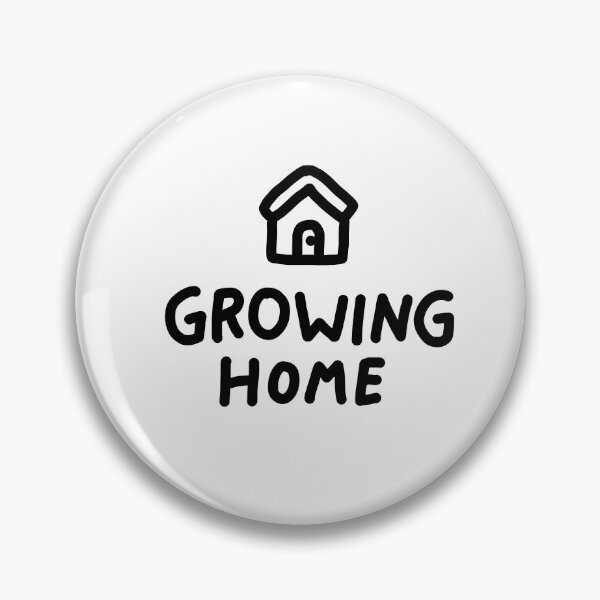 Item preview, Growing Home House Doodle Quote designed and sold by DaisyRooDesign.