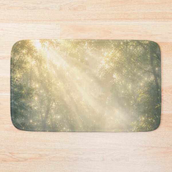 Item preview, Light Through the Forest — Magical Nature Art Tee designed and sold by medicalkinoko.