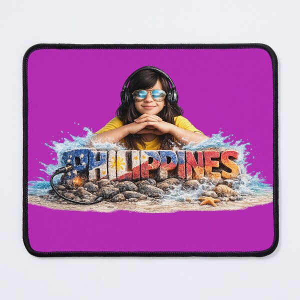 Item preview, Philippines Beach and Music Graphic Tee designed and sold by FlipFlopTeesCo.