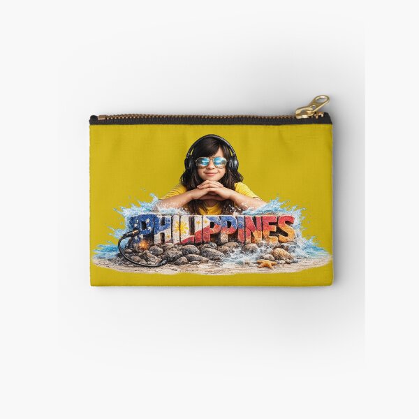 Item preview, Philippines Beach and Music Graphic Tee designed and sold by FlipFlopTeesCo.