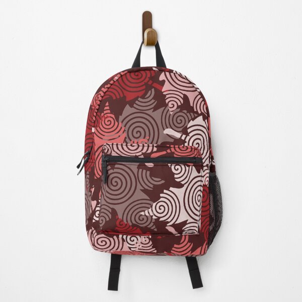 Item preview, Seamless Autumn Maple Leaf Pattern with Spiral Texture designed and sold by PowerAntShop.