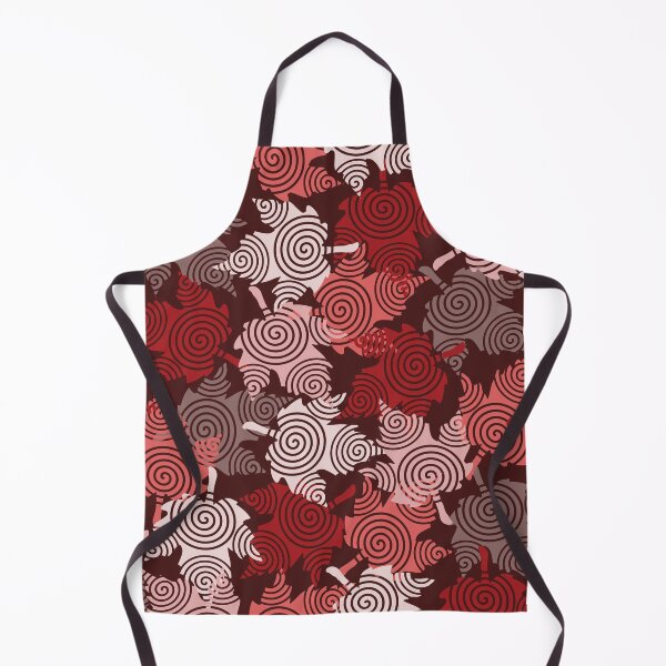 Item preview, Seamless Autumn Maple Leaf Pattern with Spiral Texture designed and sold by PowerAntShop.