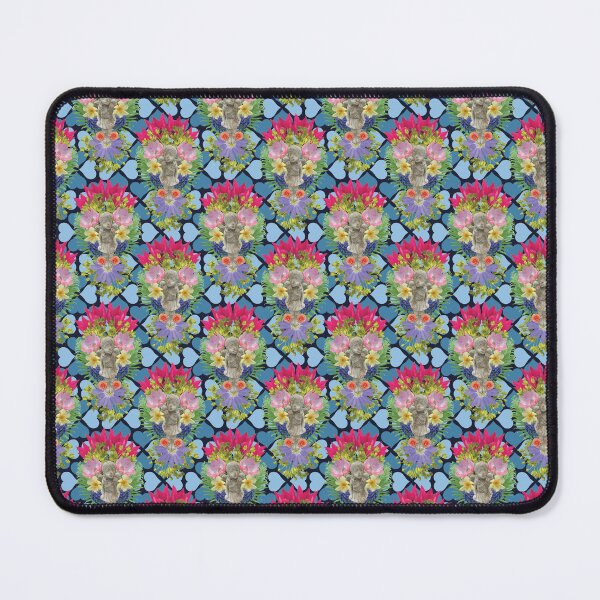 Item preview, Fairy with Spring Flowers on Blue Hearts designed and sold by Digitalmyth's Designs.