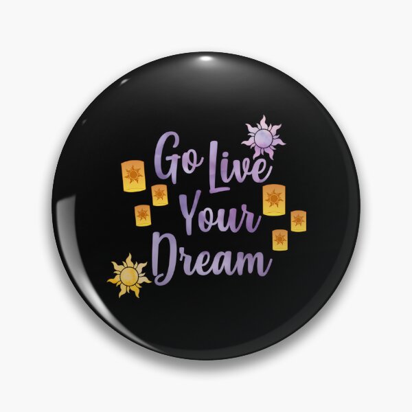 Item preview, Go Live Your Dream Tangled designed and sold by lucartian.