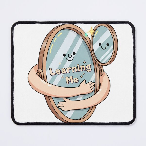 Item preview, Hand Drawn Learning Me Character Illustration with Magnifying Glass and Happy Expression designed and sold by Creative88Art.