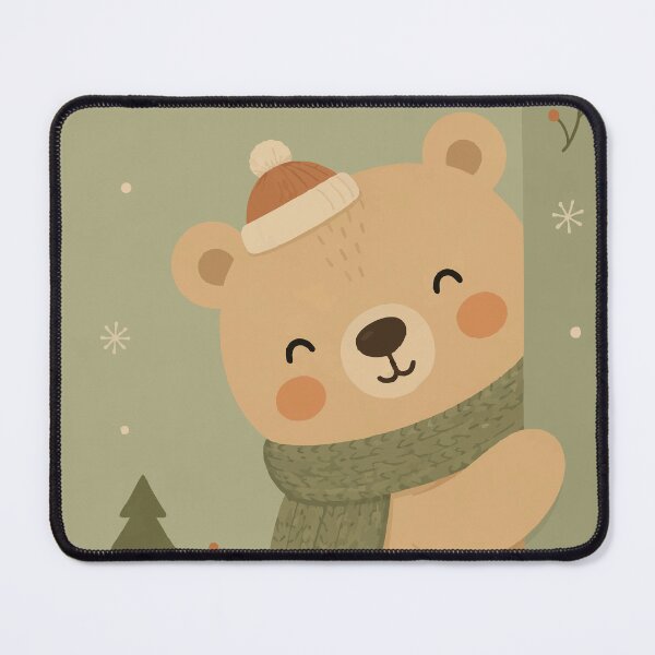 Item preview, Peekaboo Winter Bear designed and sold by RiceRose.
