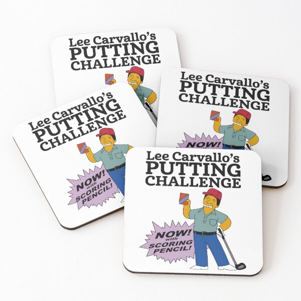 Item preview, Lee Carvallo's Putting Challenge Golf Quote designed and sold by Matchbox01.