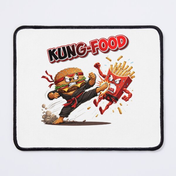 Item preview, Kung-Food: Burger Kick designed and sold by KrystekShop.