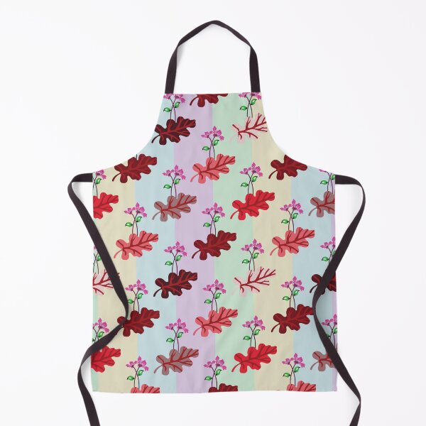 Item preview, Floral and Leaf Seamless Striped Pattern designed and sold by PowerAntShop.
