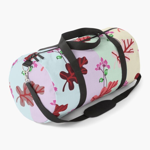 Item preview, Floral and Leaf Seamless Striped Pattern designed and sold by PowerAntShop.