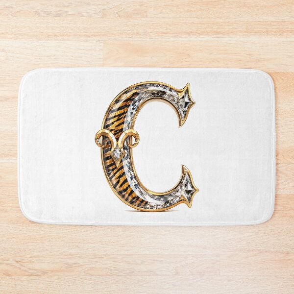 Item preview, Crystal Ramstripe Zodiac Letter C designed and sold by BlissBlvdShop.