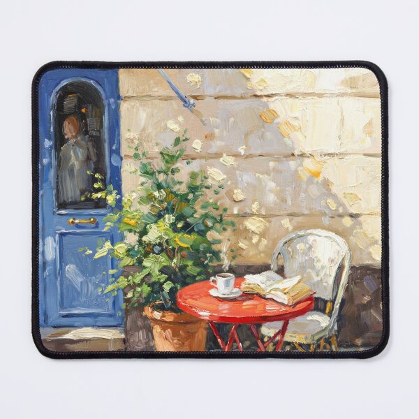 Item preview, Sunny French Café Illustration... By Carraann designed and sold by CARRAANN.