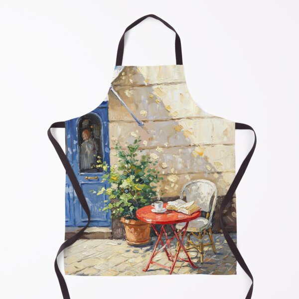 Item preview, Sunny French Café Illustration... By Carraann designed and sold by CARRAANN.