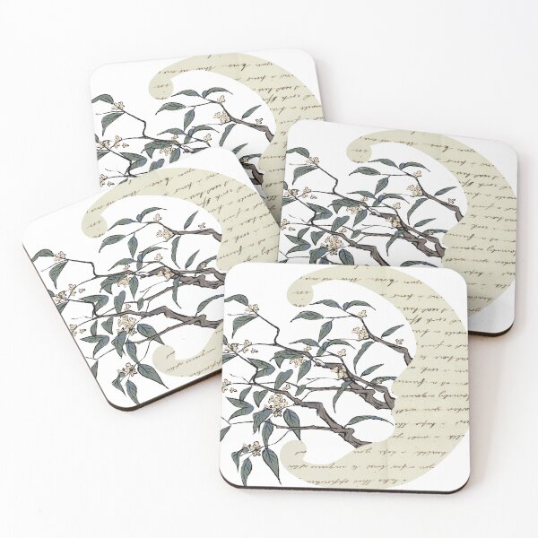 Item preview, Floral Crescent Word Moon designed and sold by hb-official.