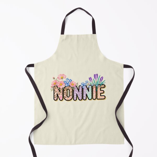 Item preview, Nonnie Floral Leopard Print Grandma Name Graphic T Shirt designed and sold by FestivityFinds.