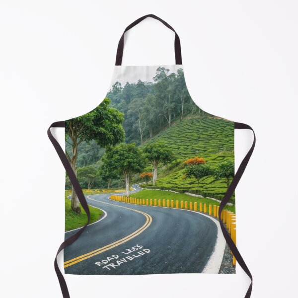 Item preview, Winding Road Through Lush Tea Plantations designed and sold by Prachodayat Artworks.