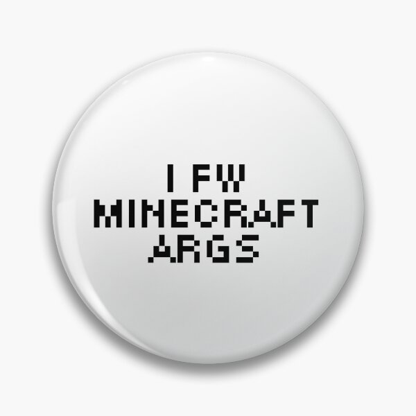 Item preview, minecraft arg fan pixel 8bit text designed and sold by renmei-studios.