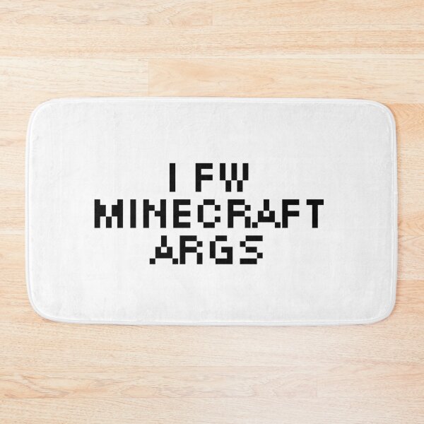 Artikelvorschau, Minecraft-Argument-Lüfter-Pixel-8-Bit-Text entworfen und verkauft von renmei-studios.