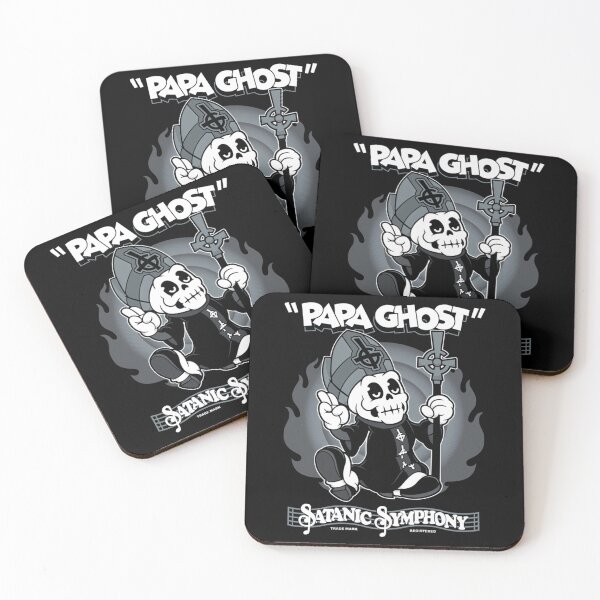 Item preview, Papa Ghost Satanic Symphony Goth Cartoon designed and sold by Matchbox01.