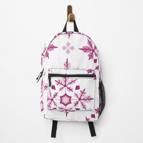 Item preview, Elegant Pink Ornamental Leaf Pattern designed and sold by PowerAntShop.