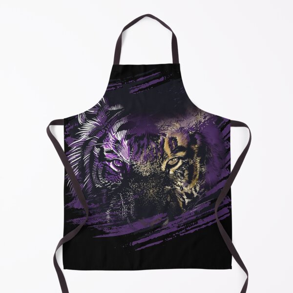 Item preview, Endangered Tigers: Neon Jungle Hunter Graphic T-Shirt designed and sold by jindezign.