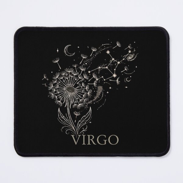 Item preview, Virgo Zodiac Dandelion Constellation Celestial Art designed and sold by SilentFlower.