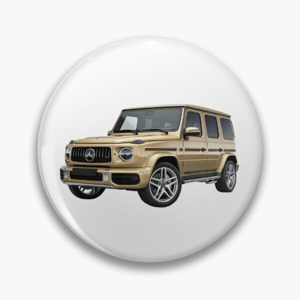 Item preview, G class g wagon gold car designed and sold by Nagikseyanart.