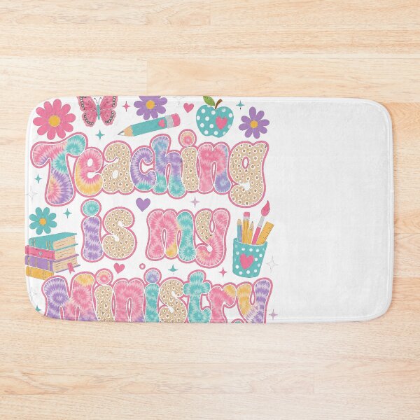 Item preview, Teaching is My Ministry Groovy Teacher designed and sold by JMDesignHub.