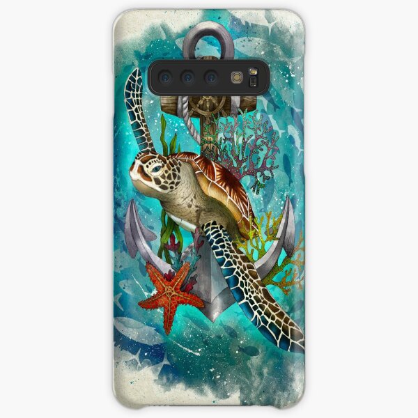 Turtle and Sea Samsung Galaxy Snap Case