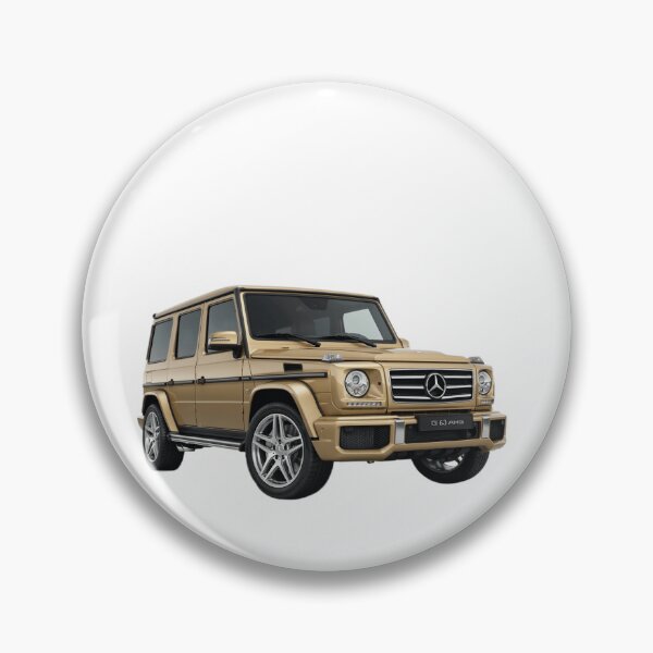 Item preview, G class g wagon gold car designed and sold by Nagikseyanart.