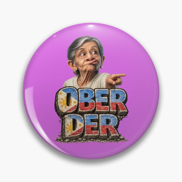 Item preview, "Ober Der" - Funny Pinay! designed and sold by FlipFlopTeesCo.