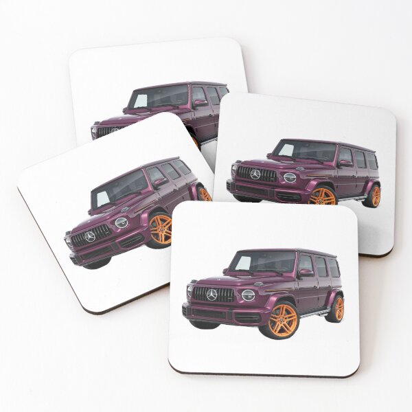 Item preview, G class g wagon purple car designed and sold by Nagikseyanart.