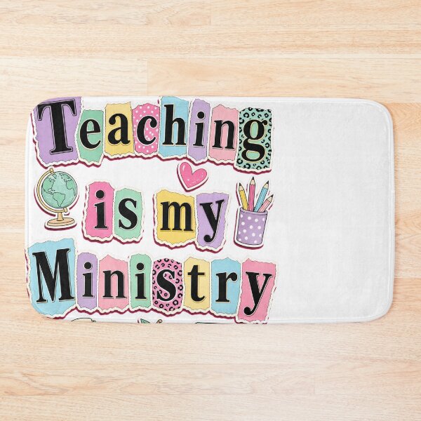 Item preview, Teaching Is My Ministry School Educator designed and sold by JMDesignHub.