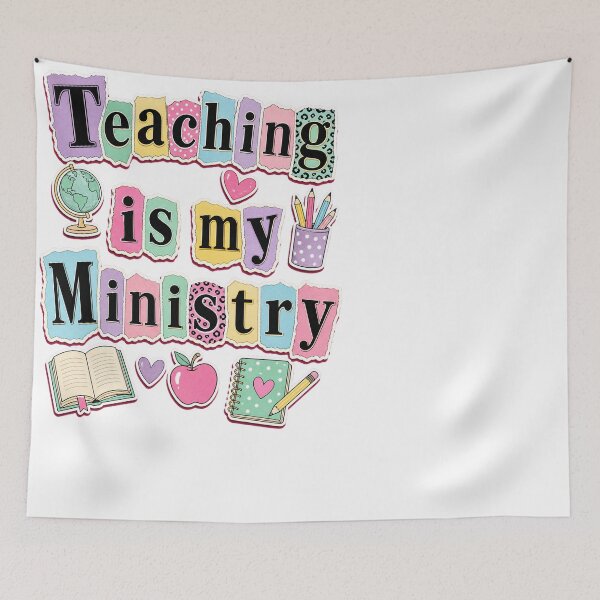 Item preview, Teaching Is My Ministry School Educator designed and sold by JMDesignHub.