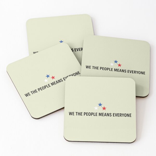 Item preview, We The People Means Everyone 4th of July 2 designed and sold by rusiaa.