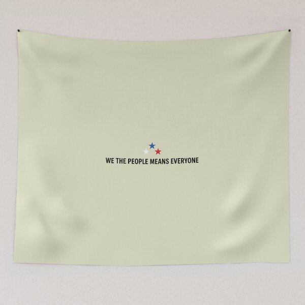 Item preview, We The People Means Everyone 4th of July 2 designed and sold by rusiaa.