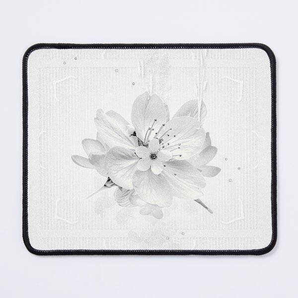 Item preview, Achromatic Flower Art designed and sold by Dahneray1.